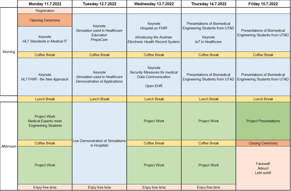 schedule